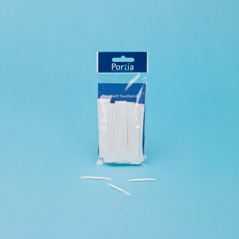 PORTIA toothpicks polykwill, plastic  30