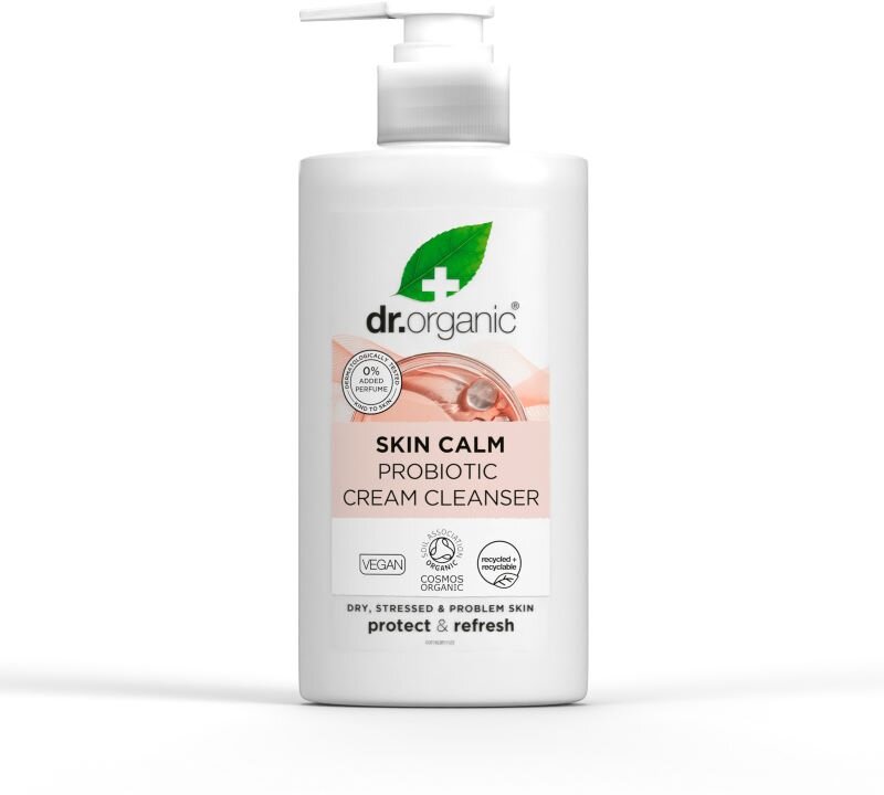 DR ORGANIC skin calm pro-biotic cream cleanser 150ml