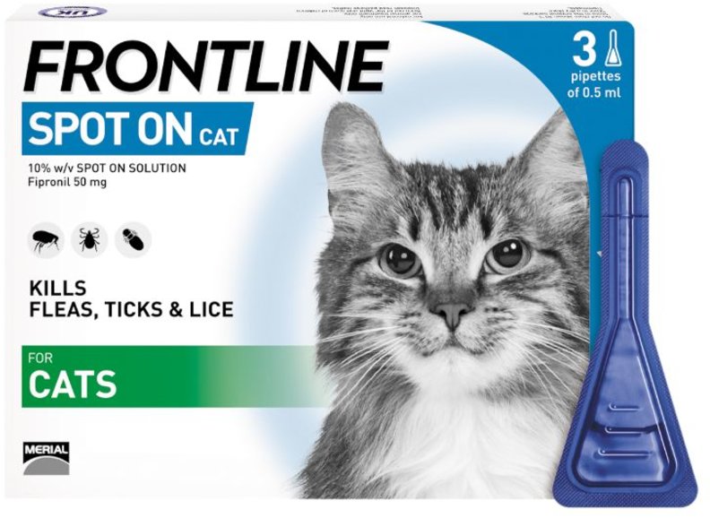 FRONTLINE SPOT ON cat pipettes  3