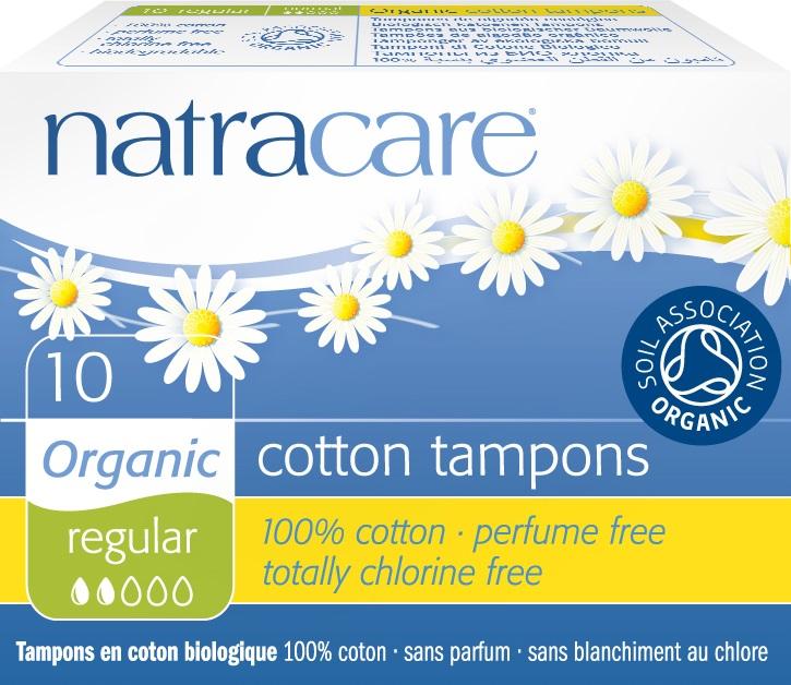 NATRACARE organic tampons regular  10