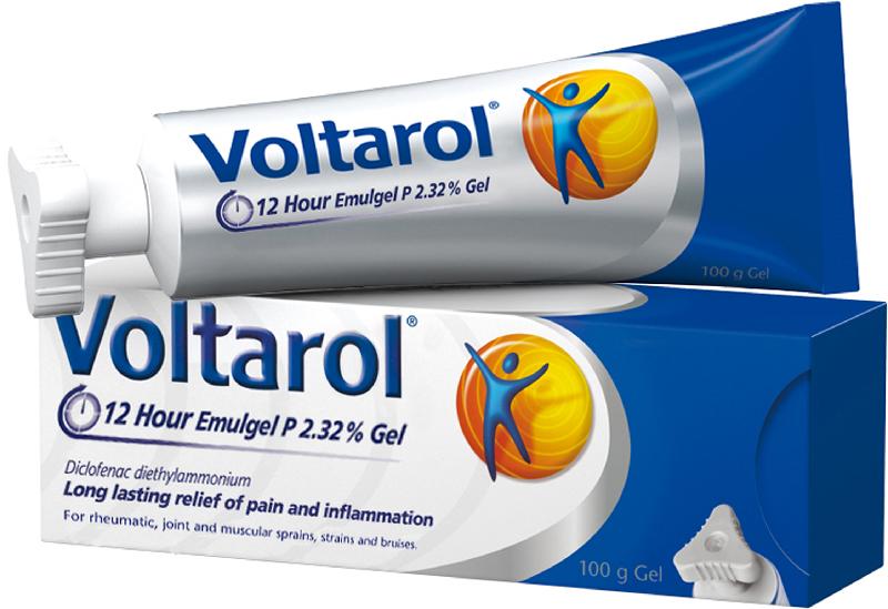 VOLTAROL 12HR EMULGEL P gel 2.32% 100g