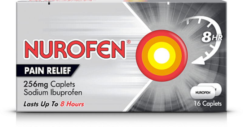 NUROFEN pain relief tablets 256mg  16
