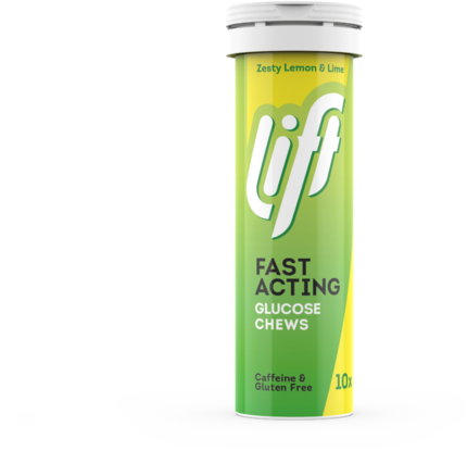 LIFT GLUCOSE tablets zesty lemon & lime  10