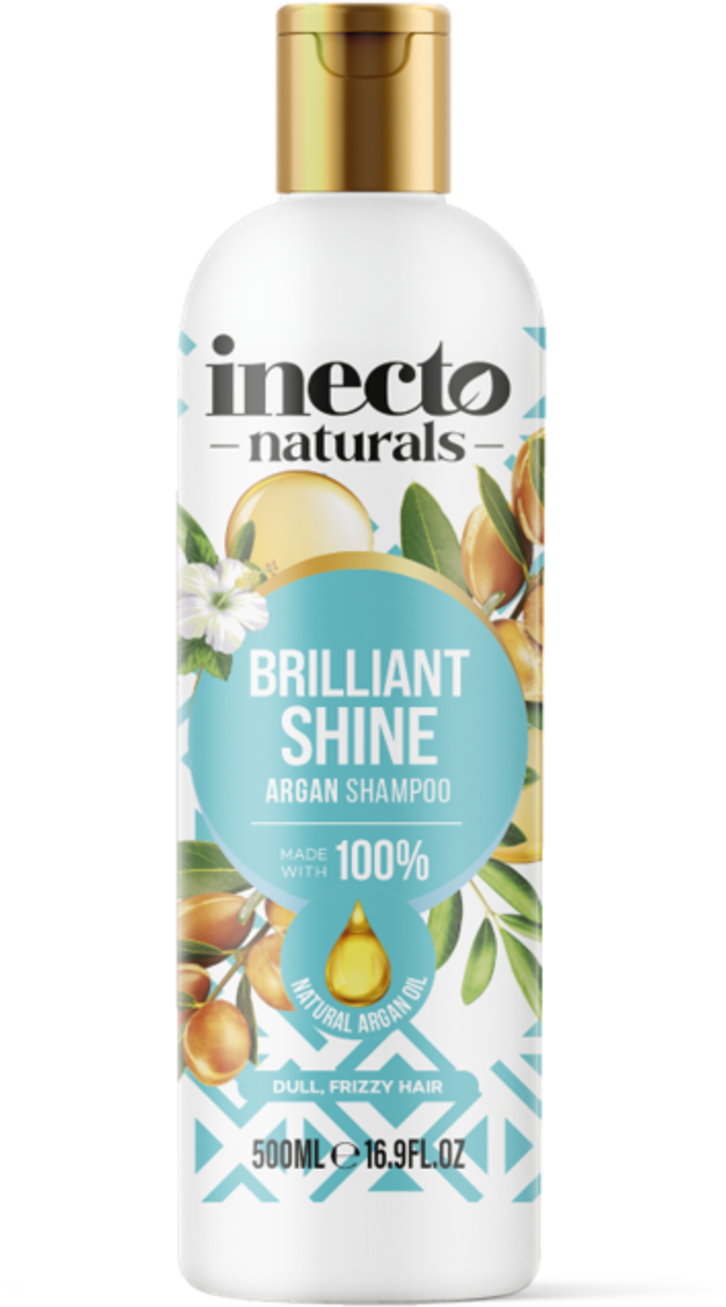 INECTO naturals shampoo brilliant shine argan 500ml