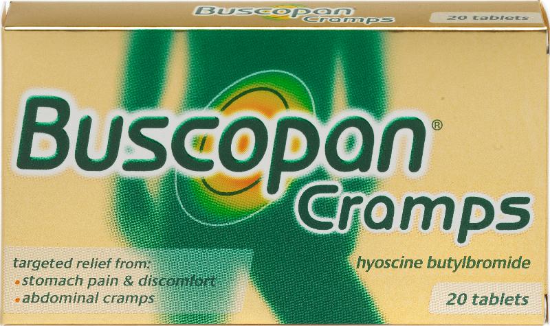 BUSCOPAN CRAMPS 20 TABLETS