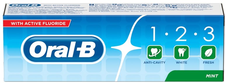 ORAL-B toothpaste 1 2 3 100ml