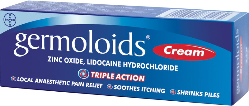 GERMOLOIDS cream 0.7% w/w/6.6% w/w 25g