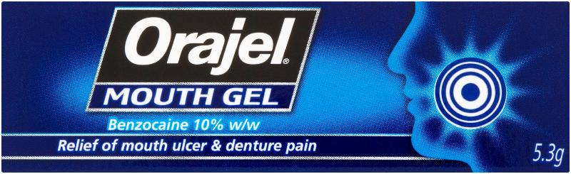ORAJEL mouth gel 5.3g