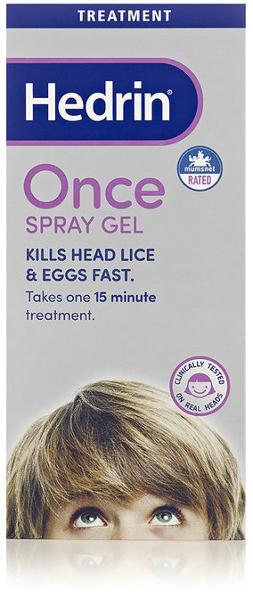HEDRIN ONCE spray gel 4% 100ml