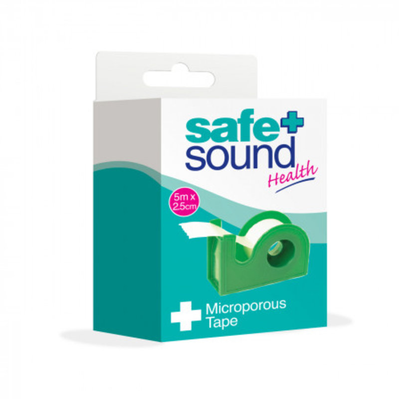 SAFE & SOUND first aid tapes microporous