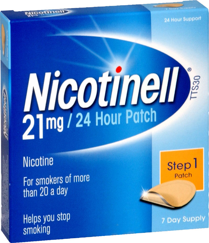 NICOTINELL TTS 30 patches & patient support material 21mg/24hrs  7