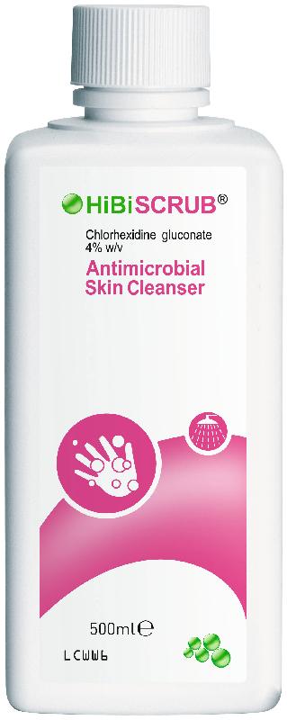 HIBISCRUB hand disinfectant solution 4% 500ml