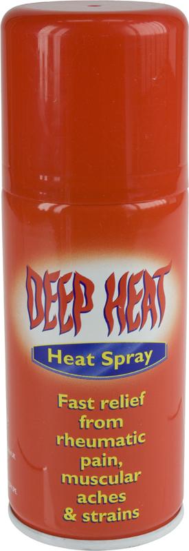 DEEP HEAT spray 5%/5%/1.6%/1.0% 150ml