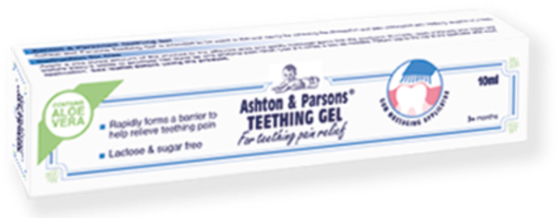 ASHTON & PARSONS teething gel 10ml