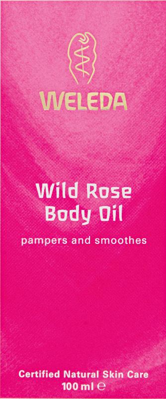 WELEDA body care body oil wild rose 100ml