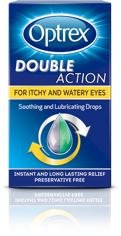 OPTREX eye drops double action for itchy & watery eyes 10ml