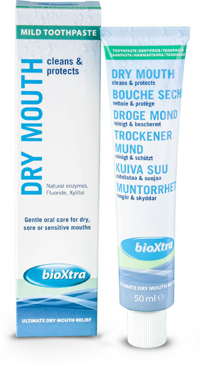BIOXTRA mild toothpaste for dry mouths 50ml