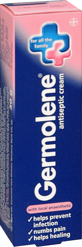 GERMOLENE cream 0.25%/1.2% 30g