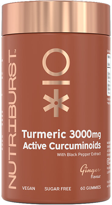 NUTRIBURST gummies turmeric 3000mg  60