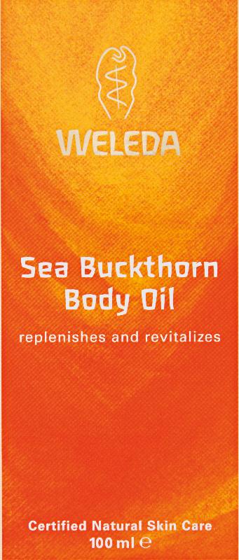 WELEDA body care body oil sea buckthorn 100ml