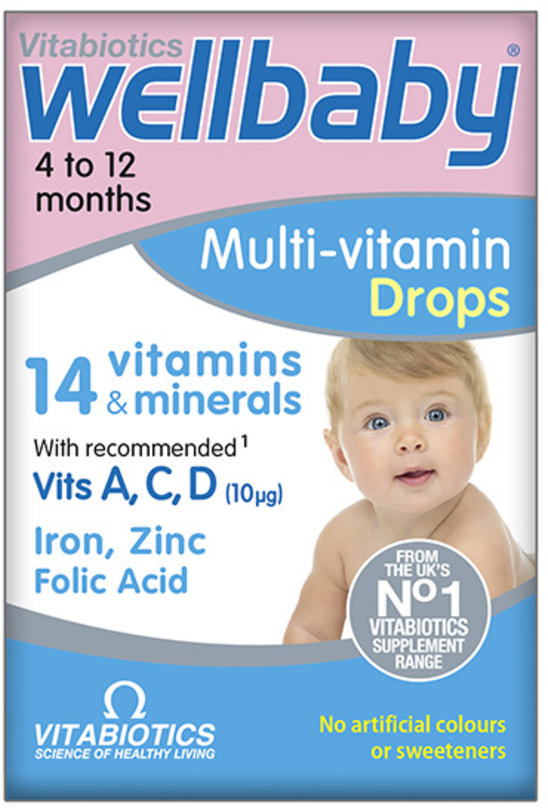 WELLBABY multi-vitamin drops 30ml