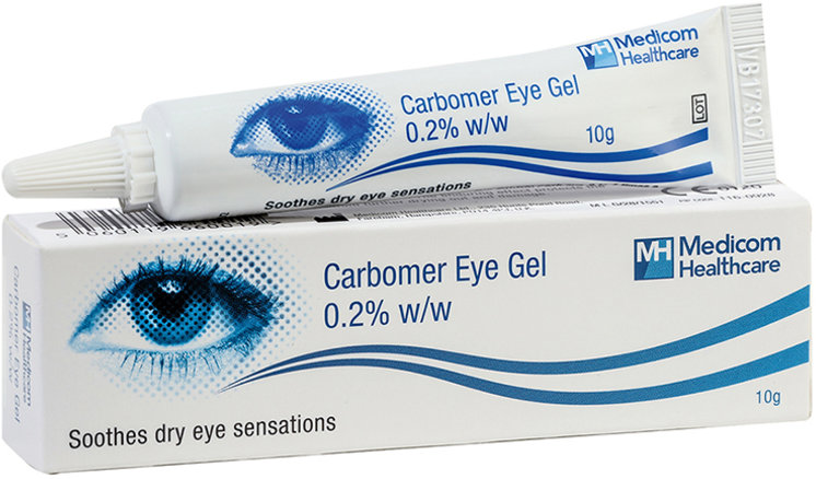 Carbomer 980 eye gel 0.2% w/w 10g
