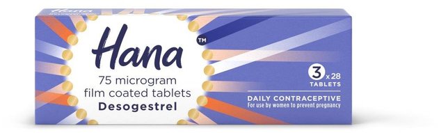 HANA tablets 75mcg  84