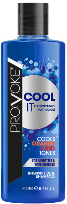 PROVOKE touch of silver shampoo cool it blue 200ml