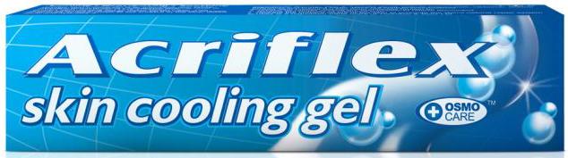 ACRIFLEX skin cooling gel 30g