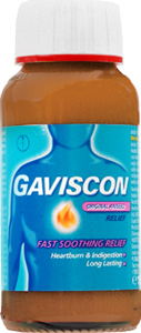 GAVISCON liquid aniseed 80mg/5ml/250mg/5ml/133.75mg/5ml 150ml