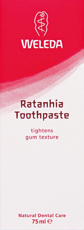 WELEDA dental care toothpaste ratanhia 75ml