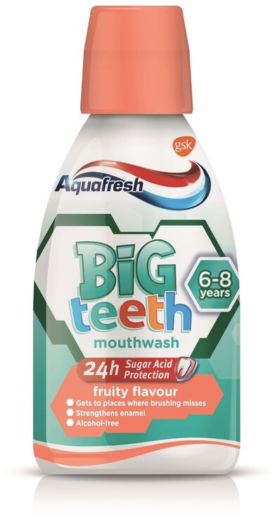 AQUAFRESH mouthwash big teeth original 300ml