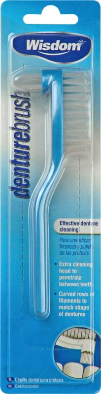WISDOM interdental products denture brush