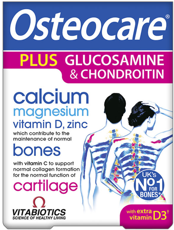 OSTEOCARE plus glucosamine & chondroitin tablets  60