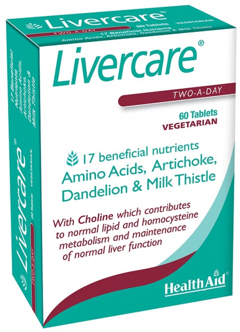 HEALTHAID lifestyle range tablets livercare  60