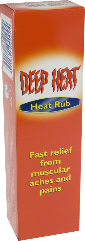 DEEP HEAT heat rub 1.97% w/w/5.91% w/w/12.8% w/w/1.47% 67g