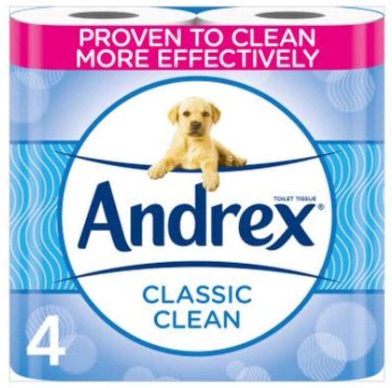 ANDREX toilet roll classic clean  4