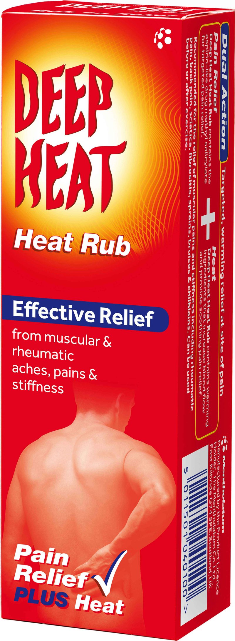 DEEP HEAT heat rub 1.97% w/w/5.91% w/w/12.8% w/w/1.47% 100g
