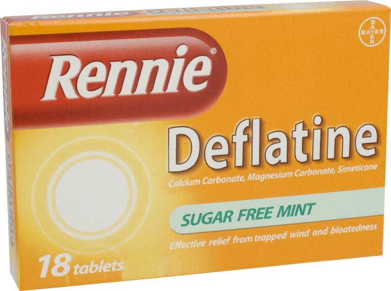 RENNIE DEFLATINE tablets  18