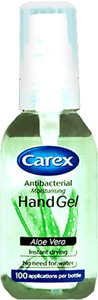 CAREX hand gel aloe vera 50ml