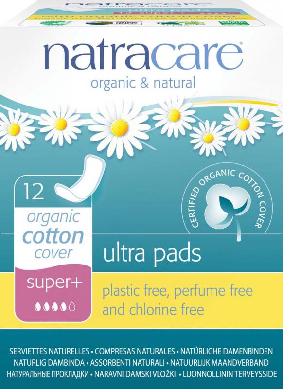 NATRACARE ultra pads super plus  12