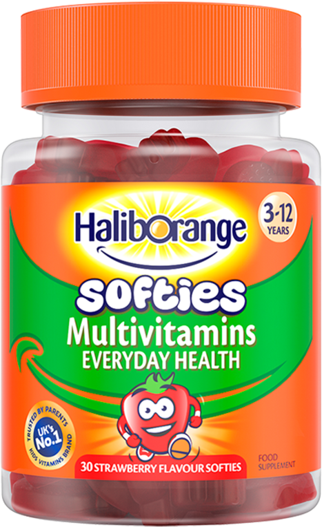 HALIBORANGE softies strawberry multivitamin  30