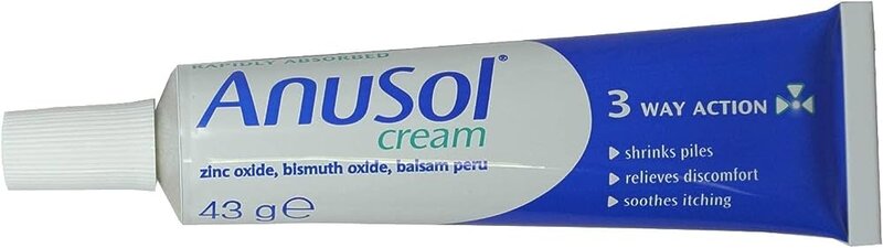 ANUSOL cream 2.14g/10.75g 43g