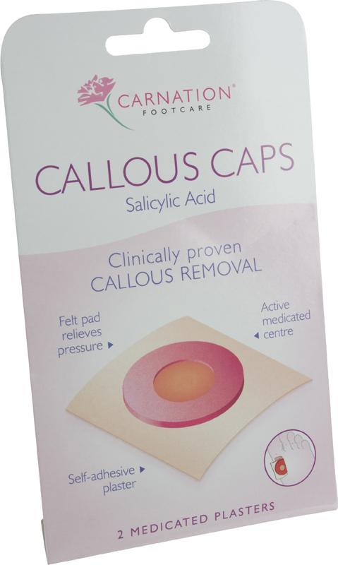 CARNATION callous caps  salicylic acid 2 plasters