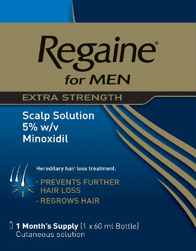 REGAINE topical solution 5% extra strength for men 5% 60ml