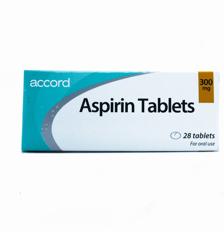 Aspirin tablets 300mg  28