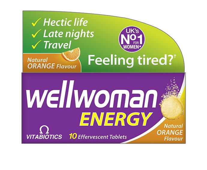 WELLWOMAN energy tablets orange  10