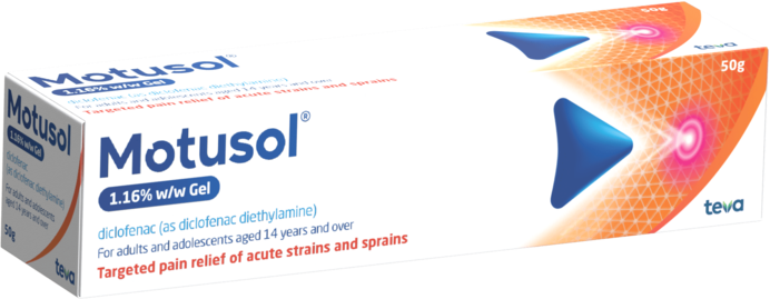 MOTUSOL gel 1.16% 50g