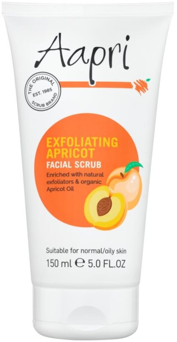 AAPRI gentle apricot facial scrub 150ml
