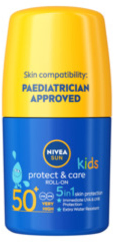 NIVEA SUN childrens roll on protect & moisture spf50 50ml